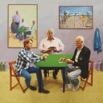 Hockney, card players